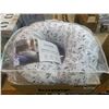 Image 2 : Boppy Support Nursing Pillow with Leaf Pattern Cover