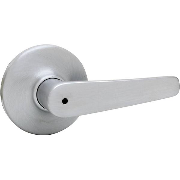 Weiser Satin Chrome Privacy Lockset Lot of 4