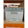 Image 1 : Dew.well Disposable Face Towels XL Travel Pack, 10 Wipes Per Pack