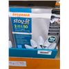 Image 2 : LOT OF 4 Sylvania Stay-Lit LED C9 Lights, 2 Sets of 50, Pure White