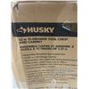 Image 4 : Husky 52-Inch 15-Drawer Tool Chest and Cabinet in Textured Black (includes 2 boxes)