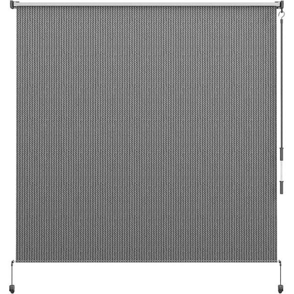 Grey Retractable Sun Shade