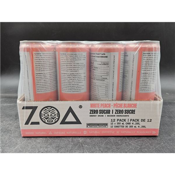 ZOA Zero Sugar Energy Drink 12 Pack – 12 x 355ml Cans