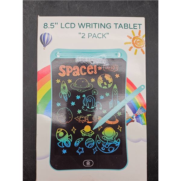 8.5-Inch LCD Writing Tablet, 2-Pack, with Stylus