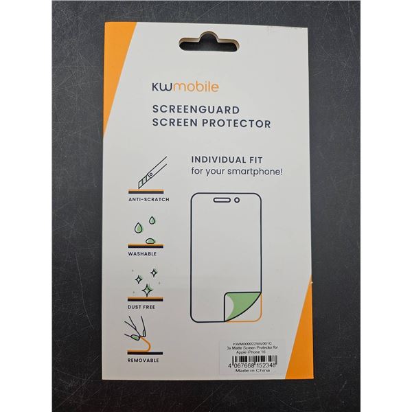 Kwmobile ScreenGuard Screen Protector for Smartphones