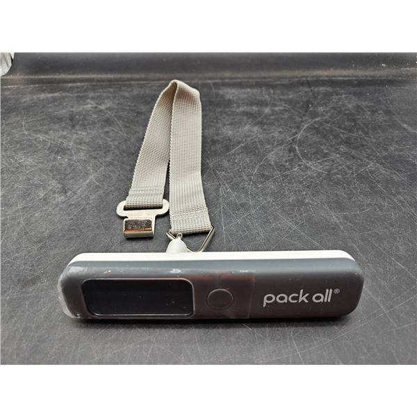 Pack All Portable Luggage Scale with Digital Display and Strap