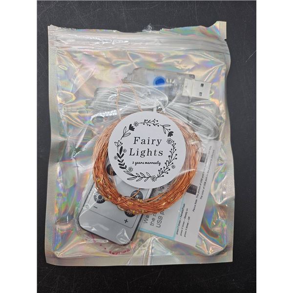 3 RUICHEN USB Copper Wire Fairy String Lights with Flexible Design