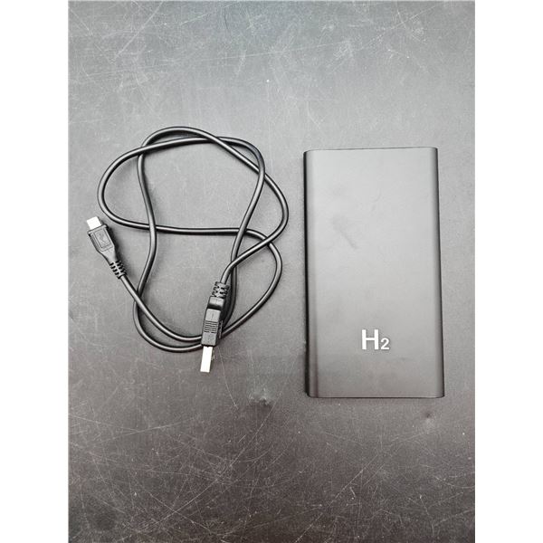 H2 Portable Device With Charging Cable and User Manual