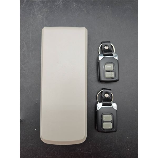 Chamberlain Wireless Keypad and Remote Lot with Accessories