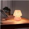Image 1 : Cute Mushroom Lamp – ONEWISH Small Bedside Table Lamp Stepless Dimmable,