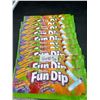 Image 1 : Lik-m-aid Fun Dip Cherry Orange Grape 12 Packs, 40.5g Each