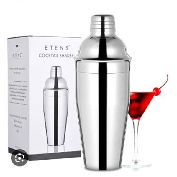 Etens 8-Piece Cocktail Shaker Set with Bar Tools