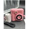 Image 2 : Pink 12MP Digital Instant Camera With Thermal Printing Function