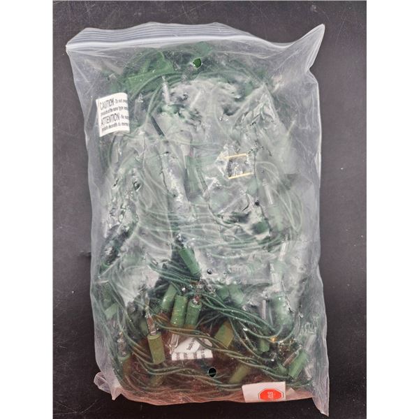 Green String Lights with Plug Adapters, 975 Bulbs