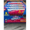 Image 2 : Oreo Double Stuf Grab & Go 8 Chocolate Sandwich Cookies Per Pack, Lot of 10 Packs