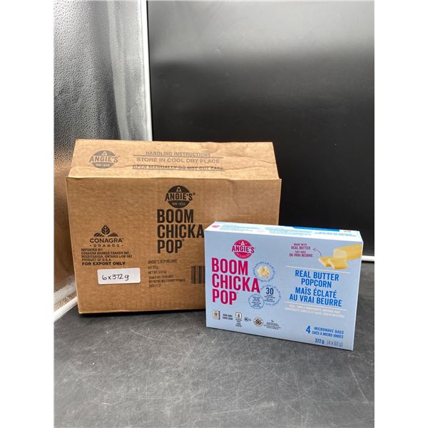 Angie’s Boom Chicka Pop Real Butter Popcorn 6x372g