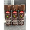 Image 1 : Krylon ColorMaxx Paint and Primer Gloss Leather Brown 340g (Set of 3)