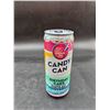 Image 1 : Candy Can Birthday Cake Flavor Cans, Case of 12, 330 mL Each