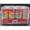 Image 2 : Candy Can Birthday Cake Flavor Cans, Case of 12, 330 mL Each