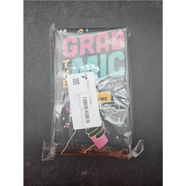 Grab The Mic Karaoke Game For 2-10 Players
