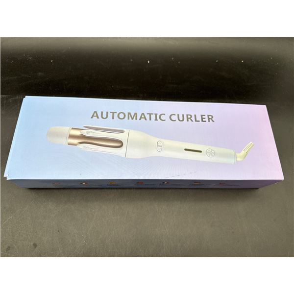 2-in-1 Automatic Hair Curler for Long Hair (Purple)