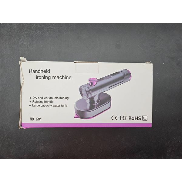 HB-601 Handheld Ironing Machine with Rotating Handle, 26W Power