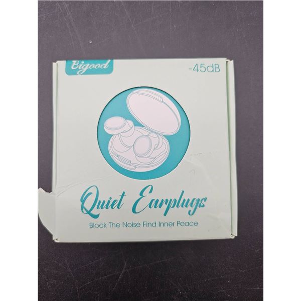 Bigood Quiet Earplugs – Noise Reduction -45dB, Black