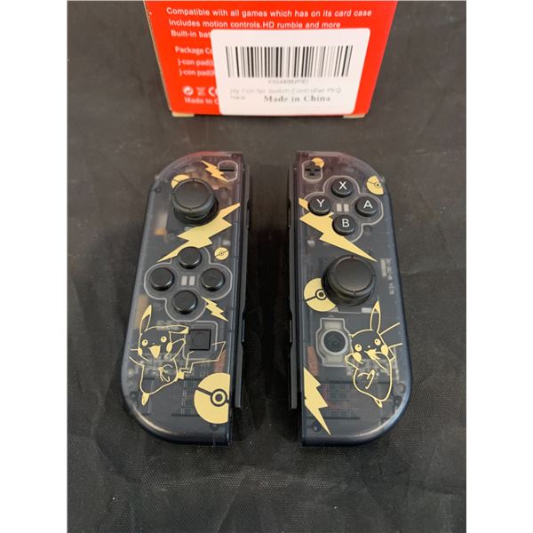 J-con Pad Designed For Nintendo Switch (L/R) - Pikachu Pokemon Theme