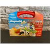 Image 1 : Playmobil City Life Vet Visit Carry Case 39 Pcs 4-10