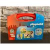 Image 2 : Playmobil City Life Vet Visit Carry Case 39 Pcs 4-10