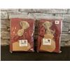 Image 1 : Lot of 2 Premium Burlap Drawstring Bags With Tags 20 Bags Per Lot
