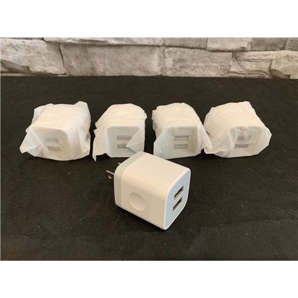 USB Charger Block 5 Pack