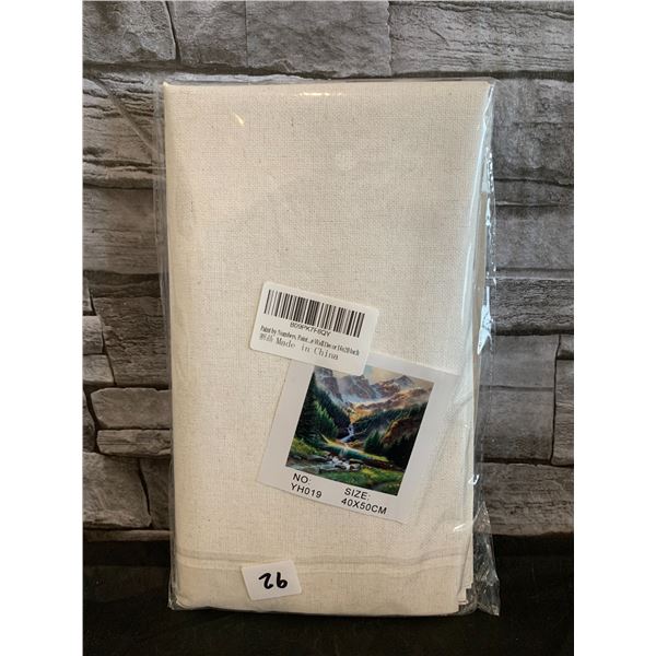 Paint By Numbers Wall Décor 16" x 20" Mountian And Waterfall