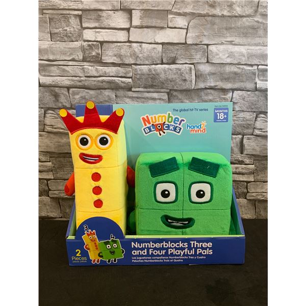 Number Blocks Three And Four Playful Pals  Hand 2 Mind  2 Pieces