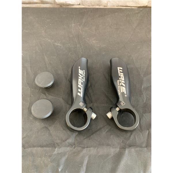 1 Pair Bike End Bar Extension Wake