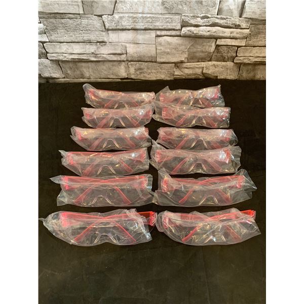 12 Pack Saftey Glasses