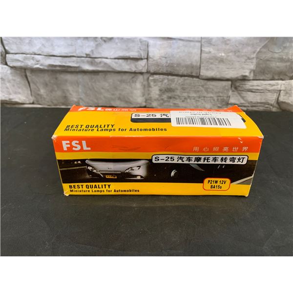 Miniature Lamps Lights Fo Automobiles p21W 12V BA15s