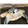 Image 3 : Ear Moving Hat Husky Dog for Kids