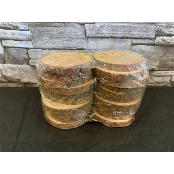 20 Pack of Wooden Rounds for Crafts