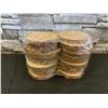 Image 1 : 20 Pack of Wooden Rounds for Crafts