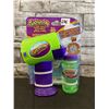 Image 1 : Gazillion Premium Bubbles 2-in-1 Machine and Blaster Mini Hurricane With 4 Oz Bubbles