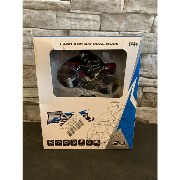 Flying R/C Motorcycle Land And Air Dual Mode Red