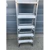 Image 3 : 3 Way Aluminum  Extension 8 Foot Ladder