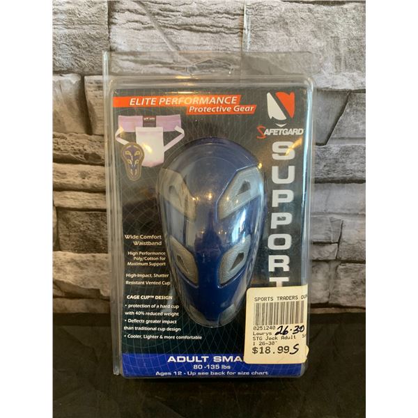 Saftegard Jock Support Adult - Small - Ages 12 -Up 80-135 Lbs