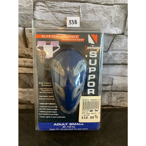 Saftegard Jock Support Adult - Small - Ages 12 -Up 80-135 Lbs