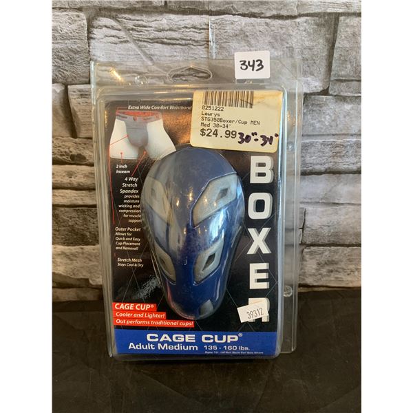 Safetgard Cage Cup Jock Adult Medium 135-160 Ages 12 -Up