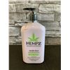 Image 1 : Hempz Vanilla Plum Herbal Body Moisturizer Hydrate+ Condition 500ml