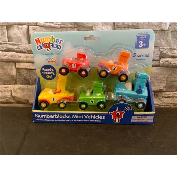Numberblocks Mini Vehicles - 5 pcs