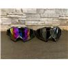 Image 1 : Adult Dirt Bike Goggles, 2 Pack