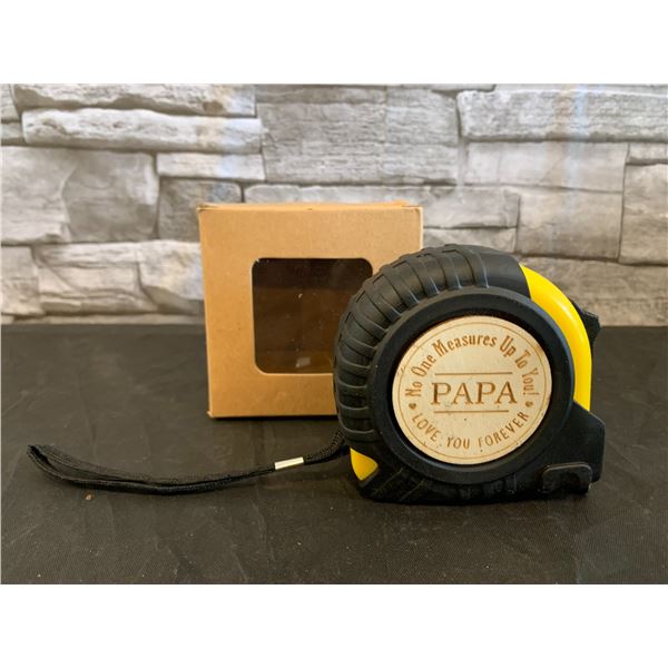 Blue 25' Tape Measure - Gift for Papa